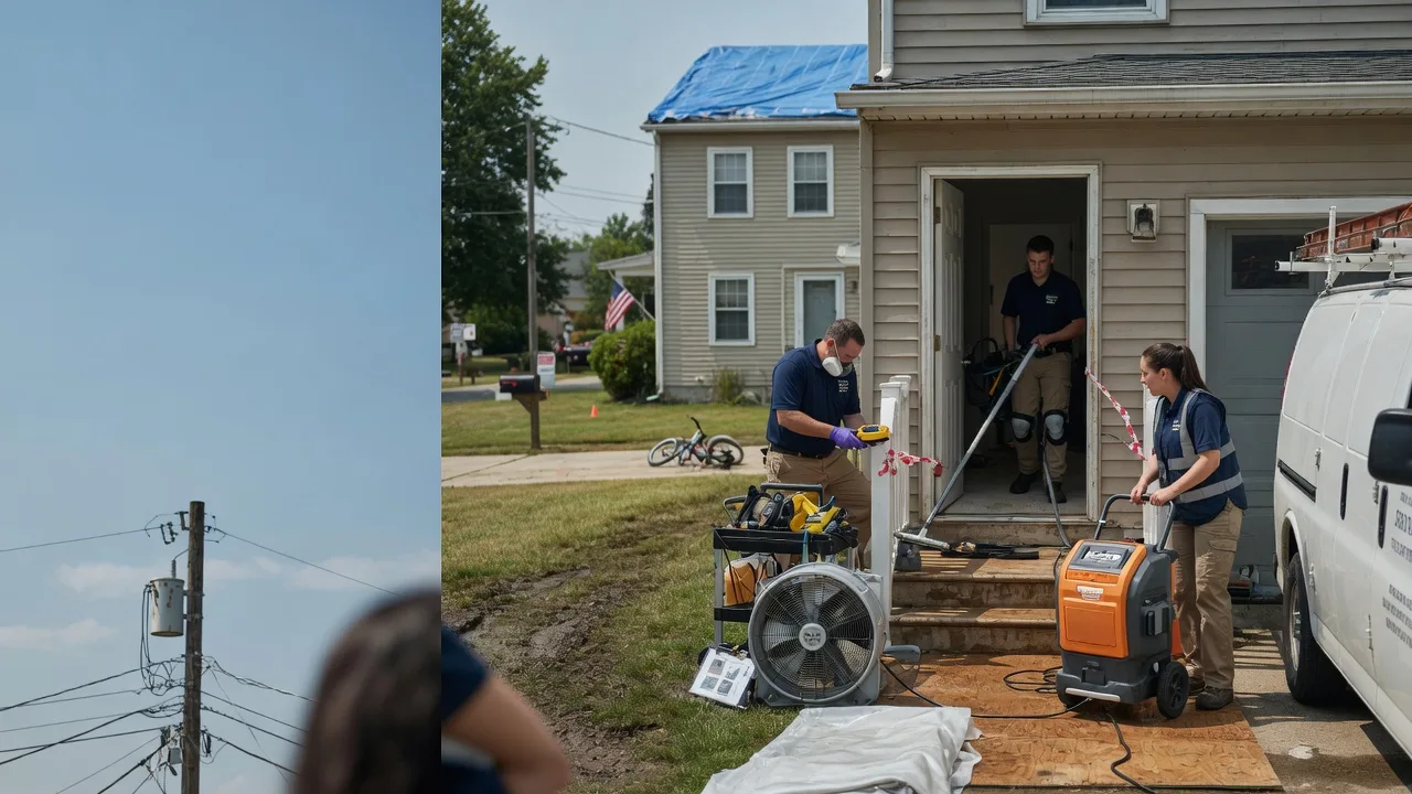 Water Damage Repair in Montrose, IL near me